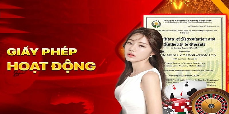 Giấy phép hoạt động là một loại giấy tờ pháp lý để nhà cái kinh doanh hợp pháp